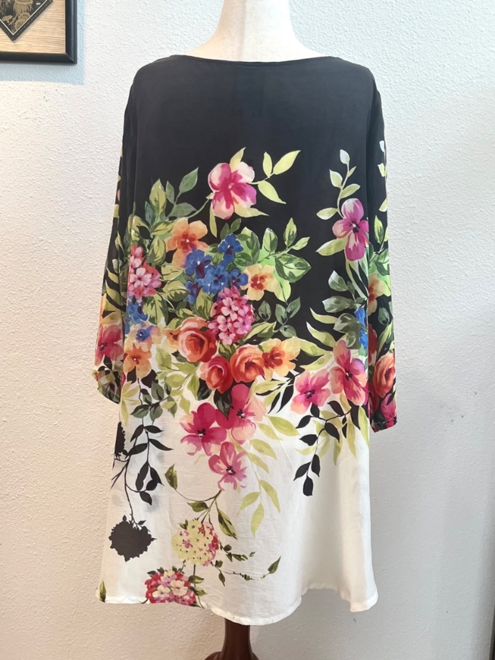 Johnny Was Women's Betty Top or Dress, Size 1X, NWT, Rayon - Picture 6 of 7